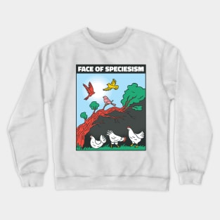 Face of Speciesism Crewneck Sweatshirt